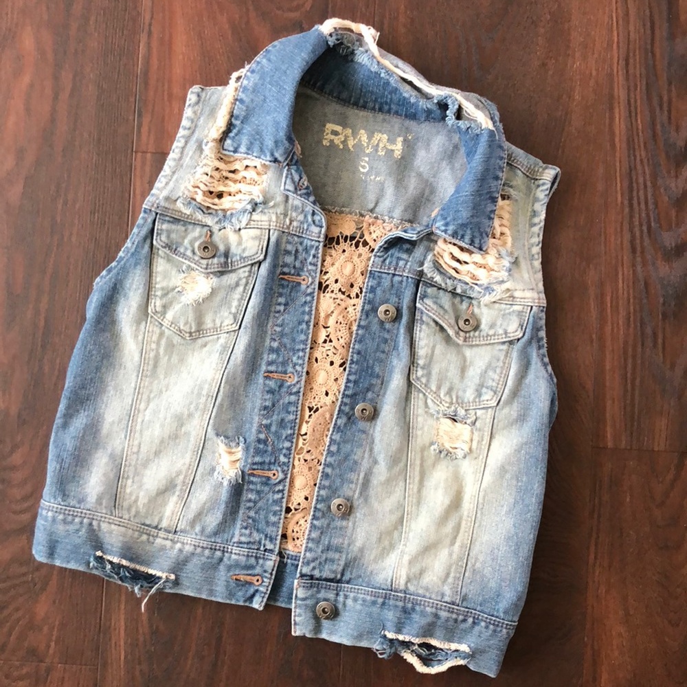 Jean jacket Vest